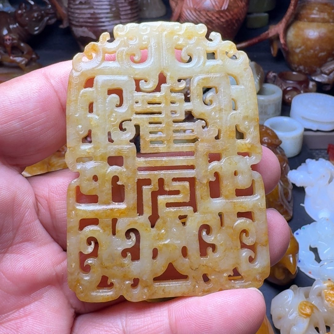 和田玉挂件未镶嵌