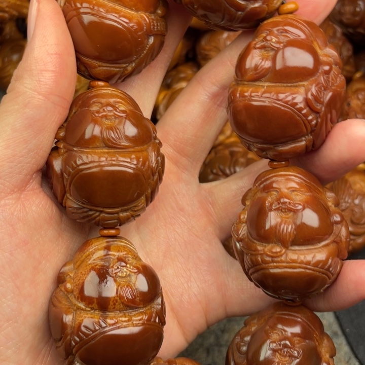 北***牛橄榄核吊坠橄榄核