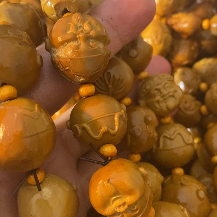 橄榄核手串/手链橄榄微瑕财神头