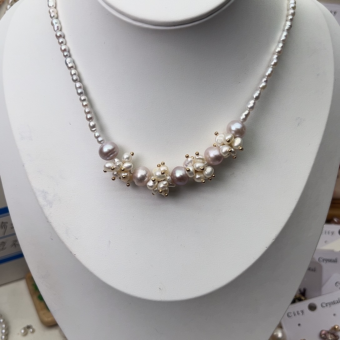 颈饰未镶嵌淡水珍珠