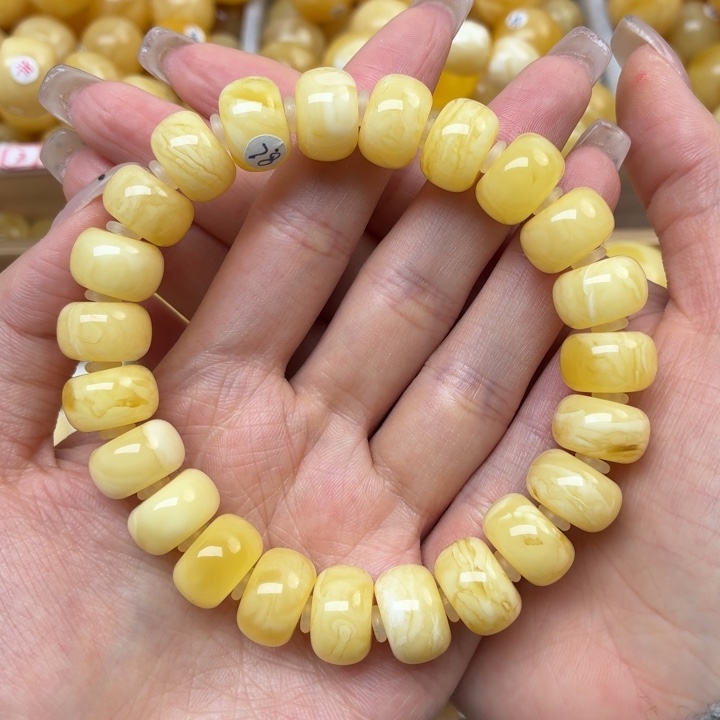 蜜蜡未镶嵌裸石13+蜜蜡手串