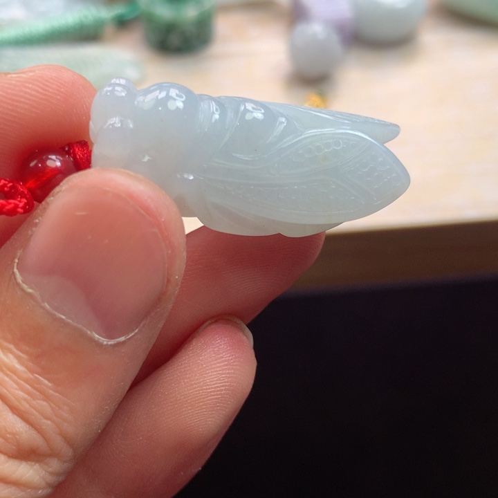 翡翠未镶嵌颈饰吊坠