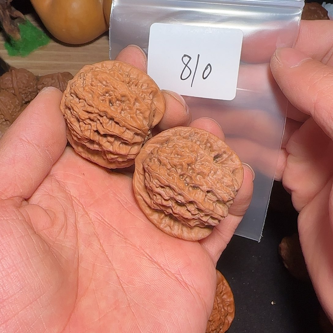 爆***赞文玩核桃把件810全品41马老四