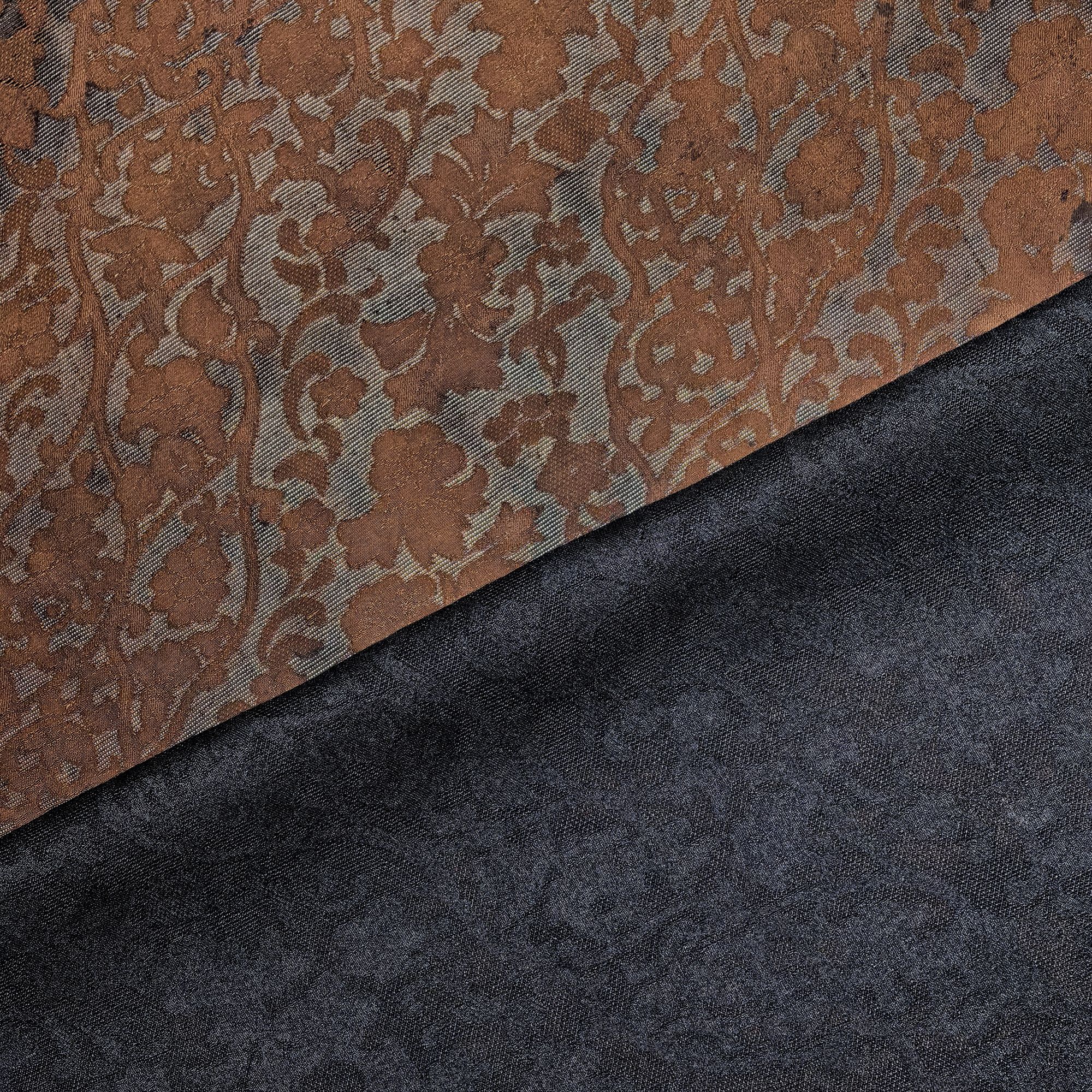 【本木御锦坊】40定制落花流水绞罗香云纱（一经裁剪不支持退换）