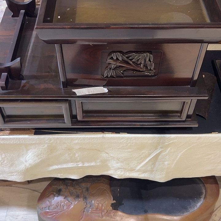 木中古工艺品摆件