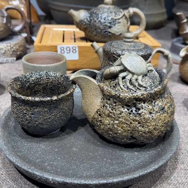 嘻*非遗精品手工八方来财宝瓶一套