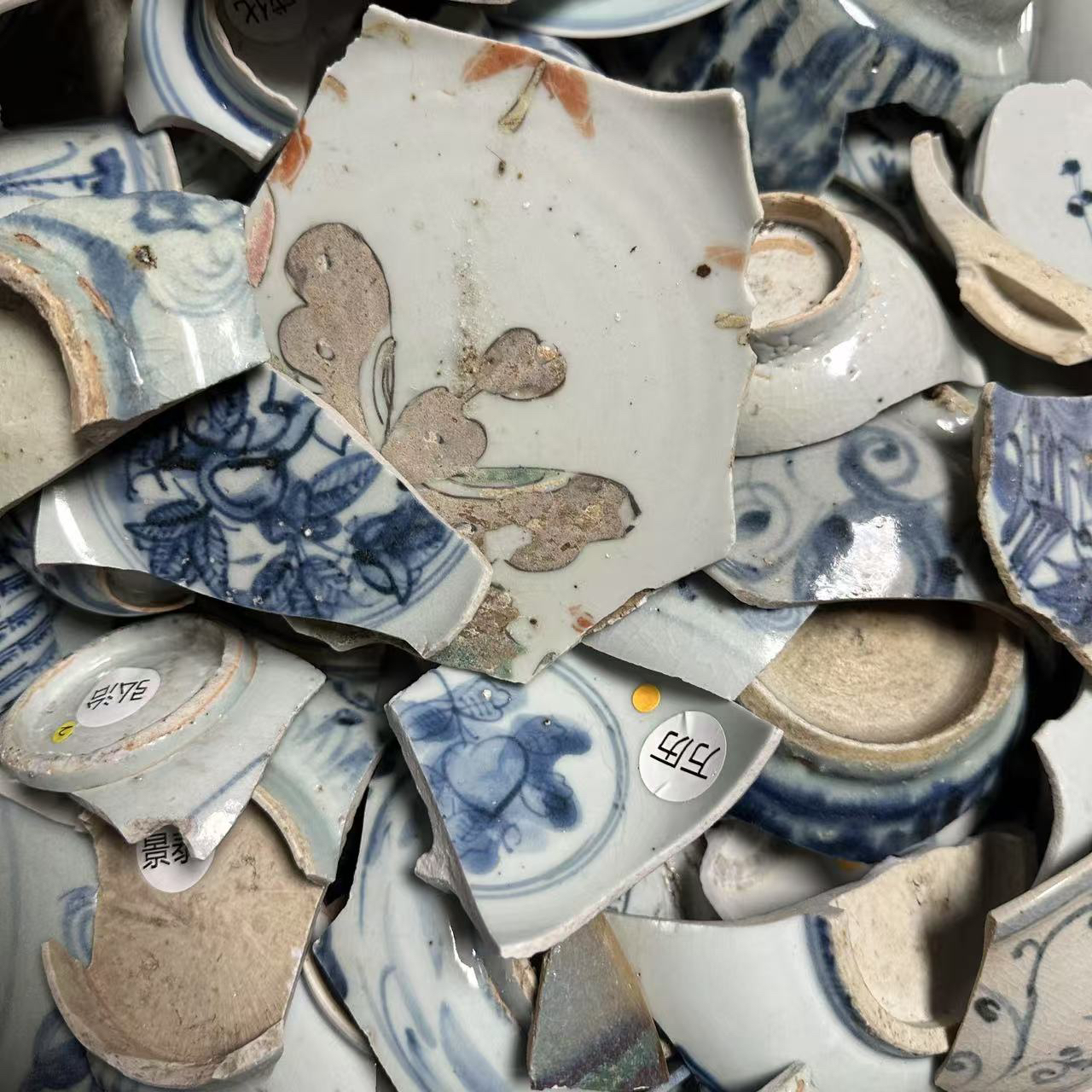 明清精美瓷片标本043