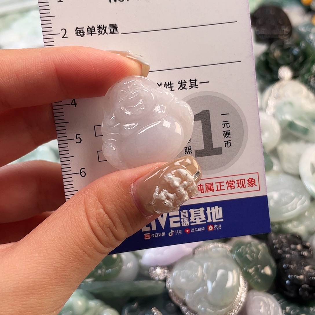 翡翠未镶嵌颈饰1623