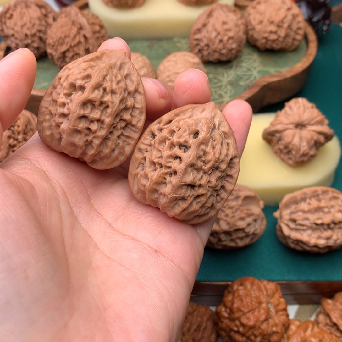 把件文玩核桃佛肚