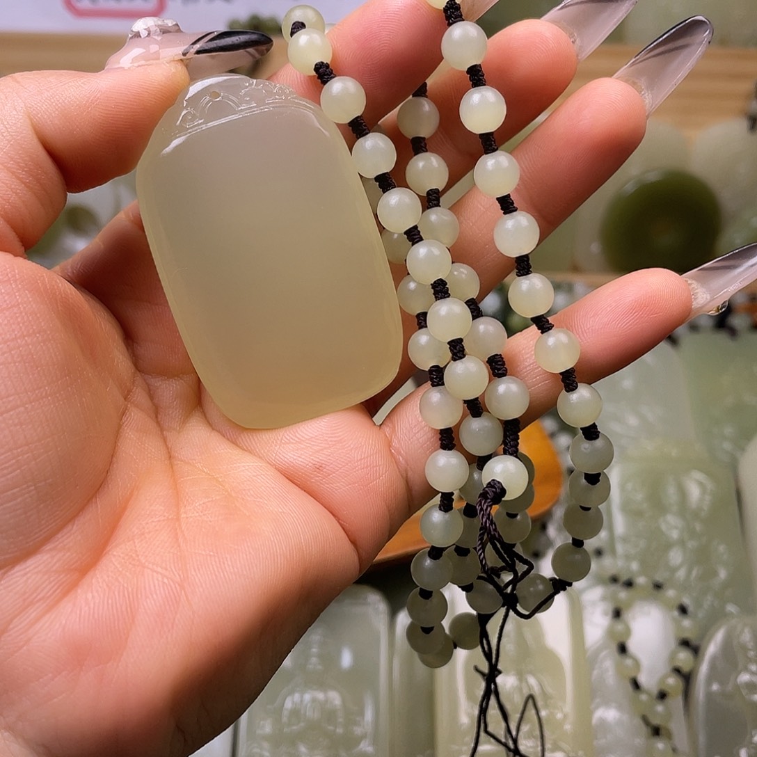 冰黄口平安无事牌5*3