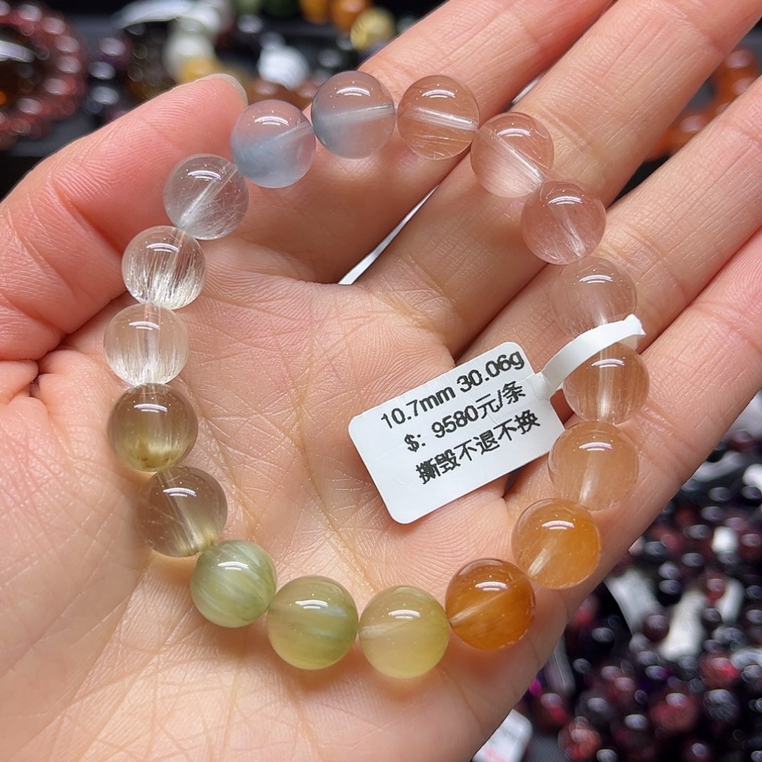 水晶手链未镶嵌手链