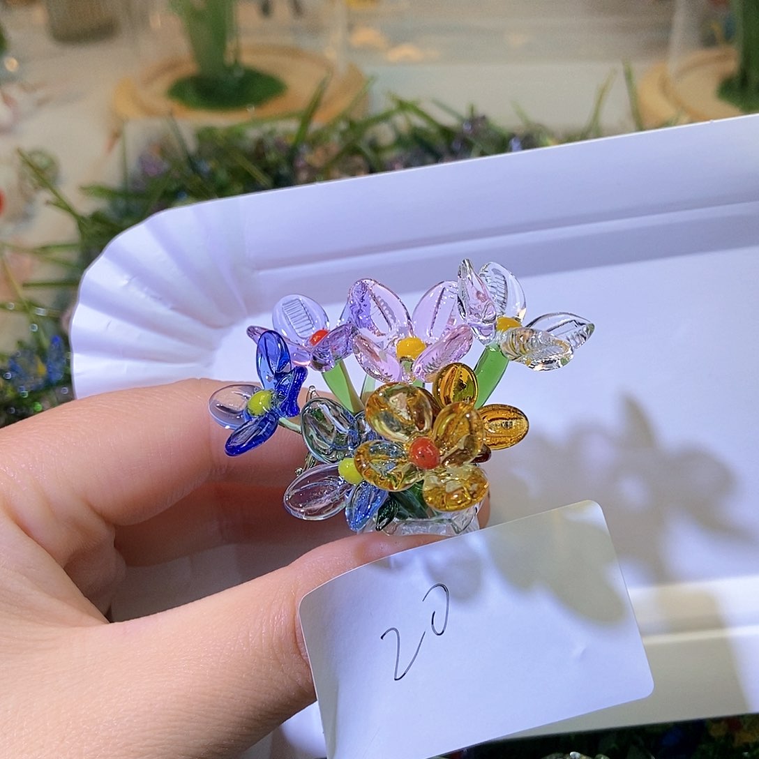 琉璃手工艺品20花瓶