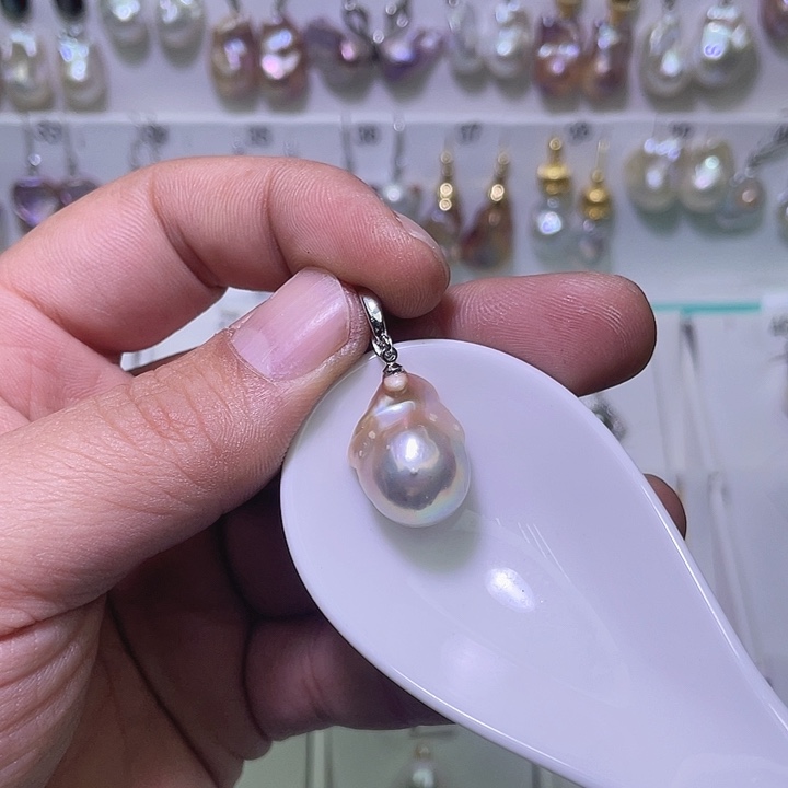 淡水珍珠未镶嵌颈饰01