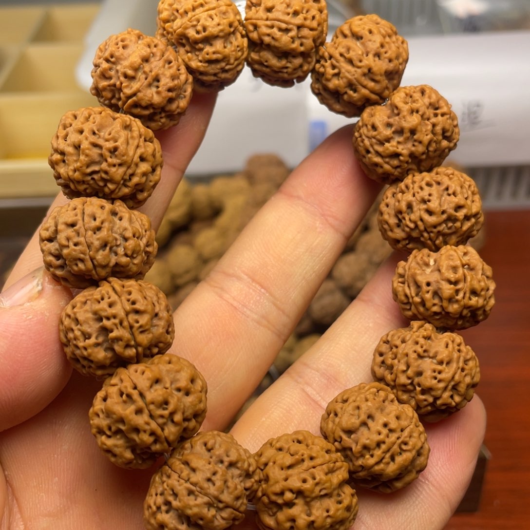 金刚菩提手串20mm梅花矮桩爆肉蜂窝原价180