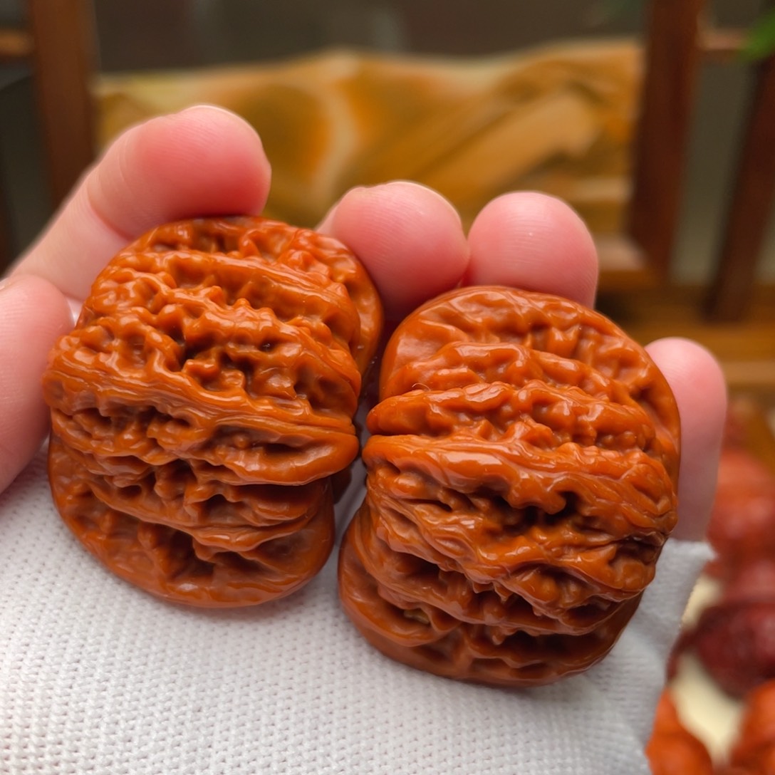 文玩核桃把件四座楼39