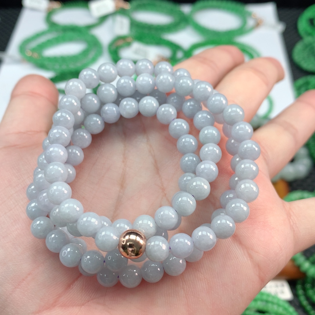 翡翠手链未镶嵌翡翠