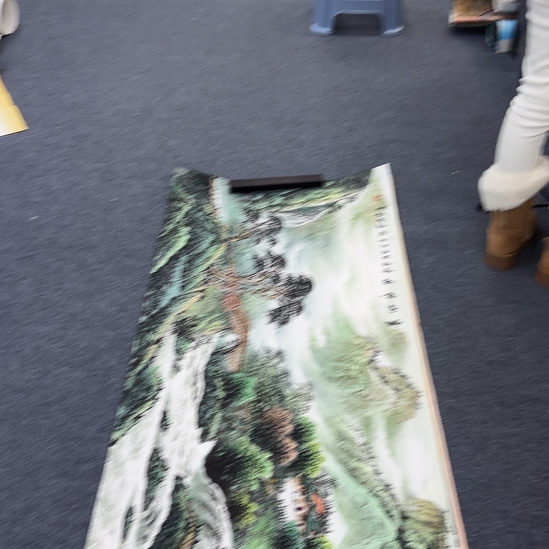 国画作品小姐姐放漏中