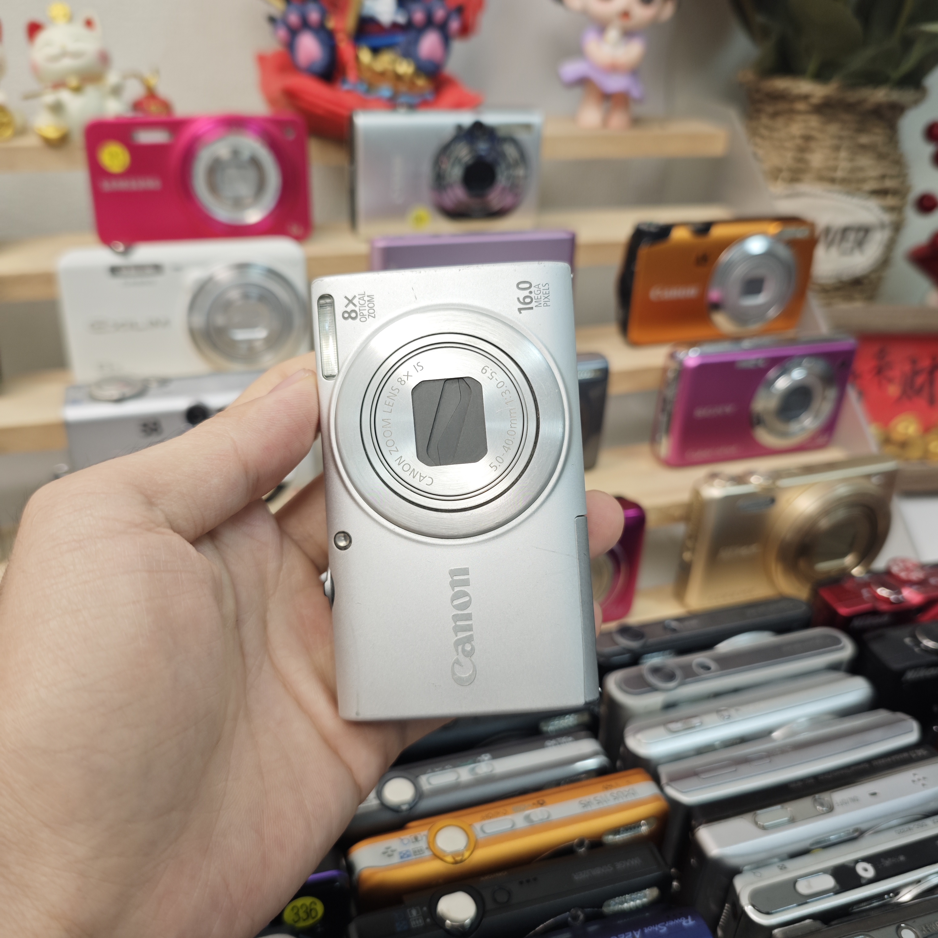 9新 Canon/佳能 A4000IS 1600万像素 出片冷白 屏幕划痕不影响