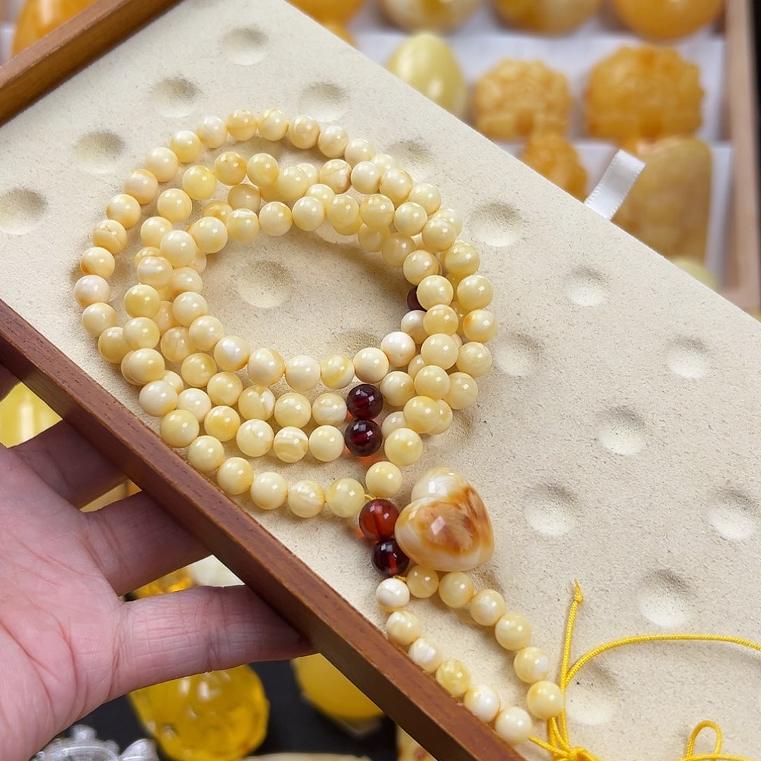 蜜蜡手链未镶嵌蜜蜡