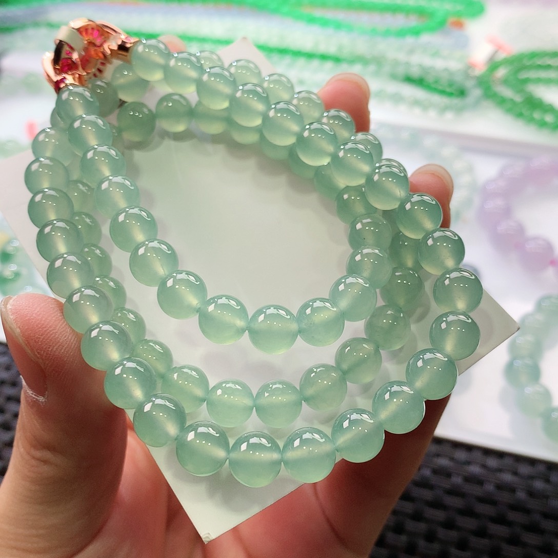 翡翠手链未镶嵌翡翠