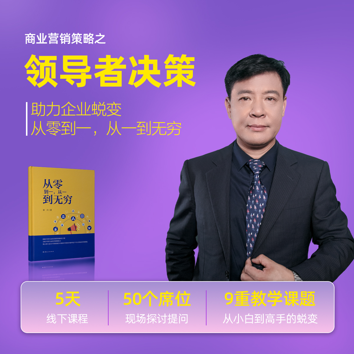 企业营销策略之领导者决策 助力企业完成从零到一，从一到无穷蜕变