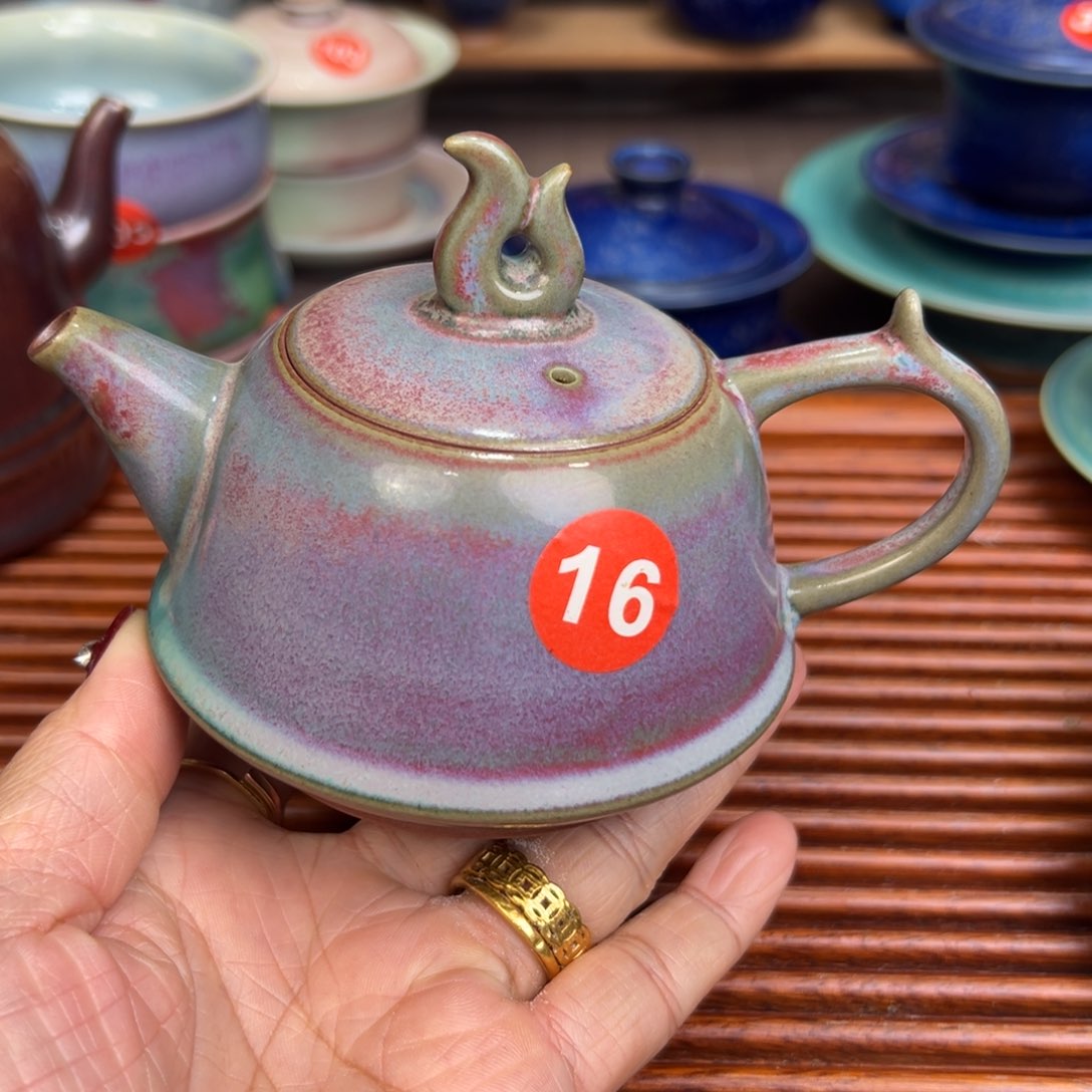 手工制作手拉工艺茶具