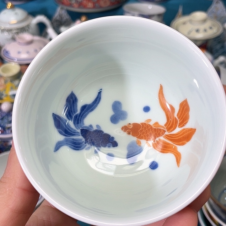 景德镇陶瓷主人杯123444