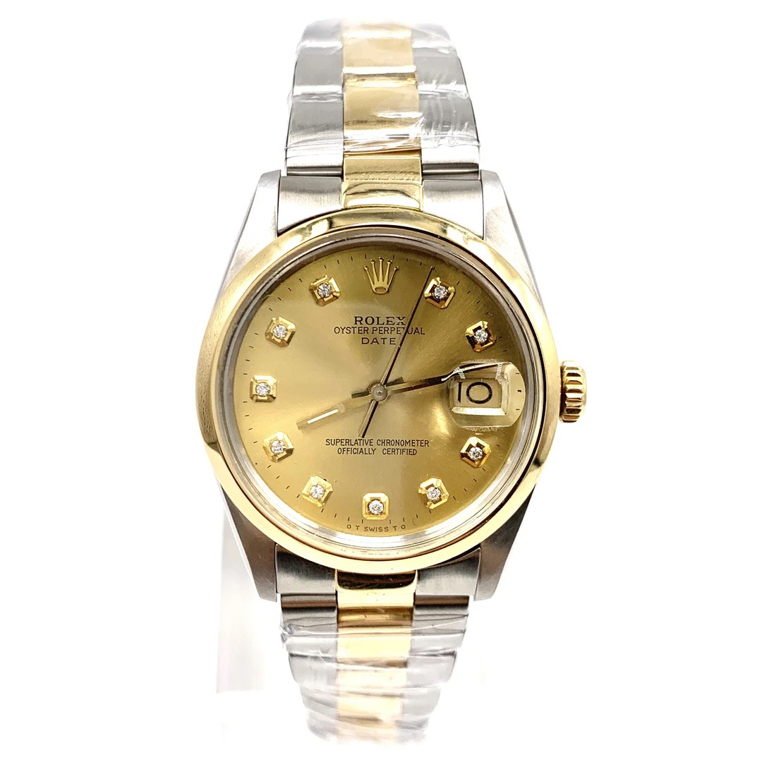 99新 Rolex/劳力士 间金款/自动机械/表径34mm/女表