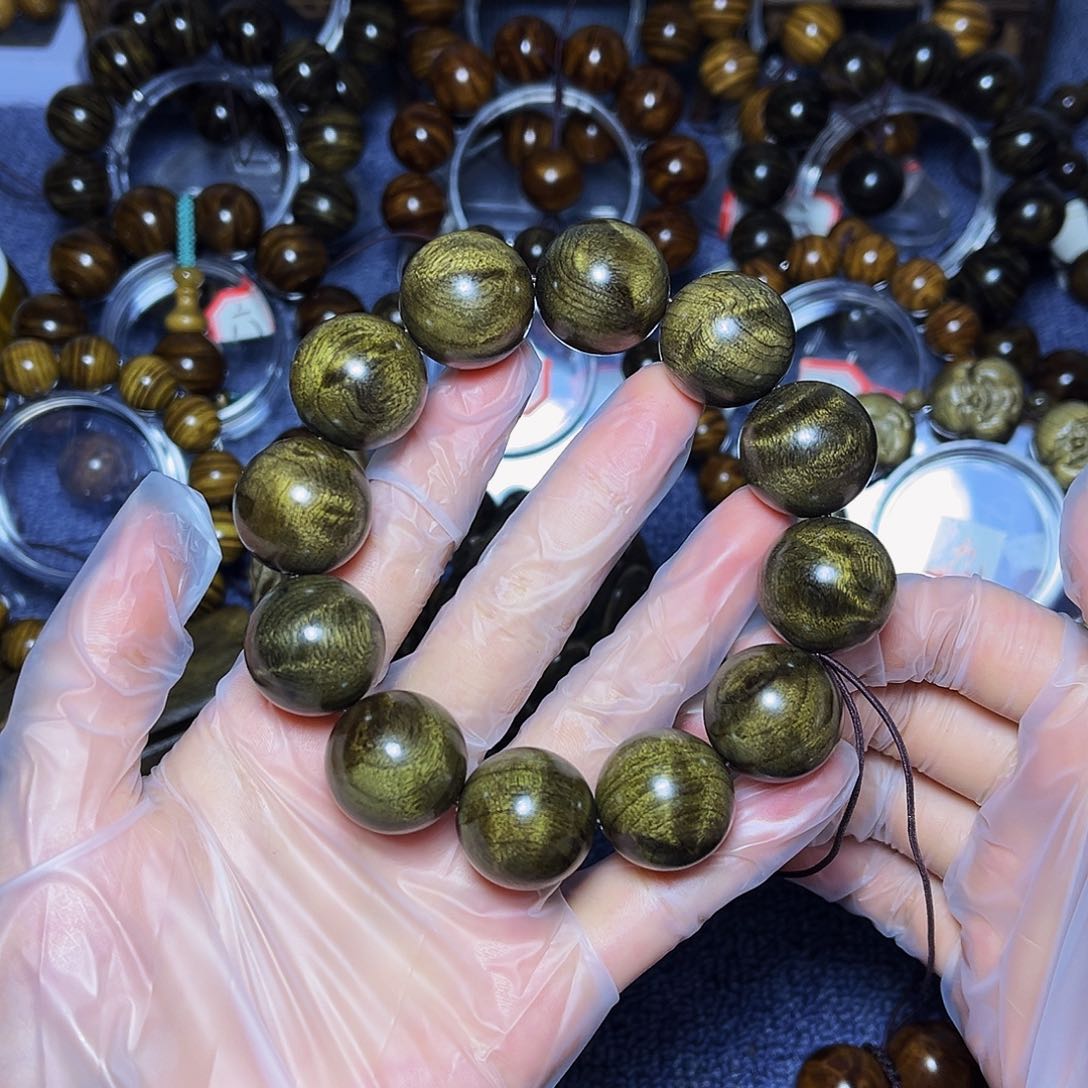 手串/手链楠木（金丝楠）2.0阴沉闪电