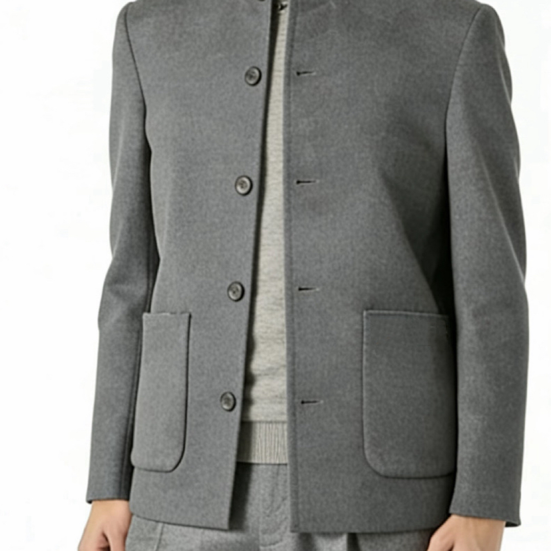 （全新未使用）双面冬季简约宽松落肩夹克