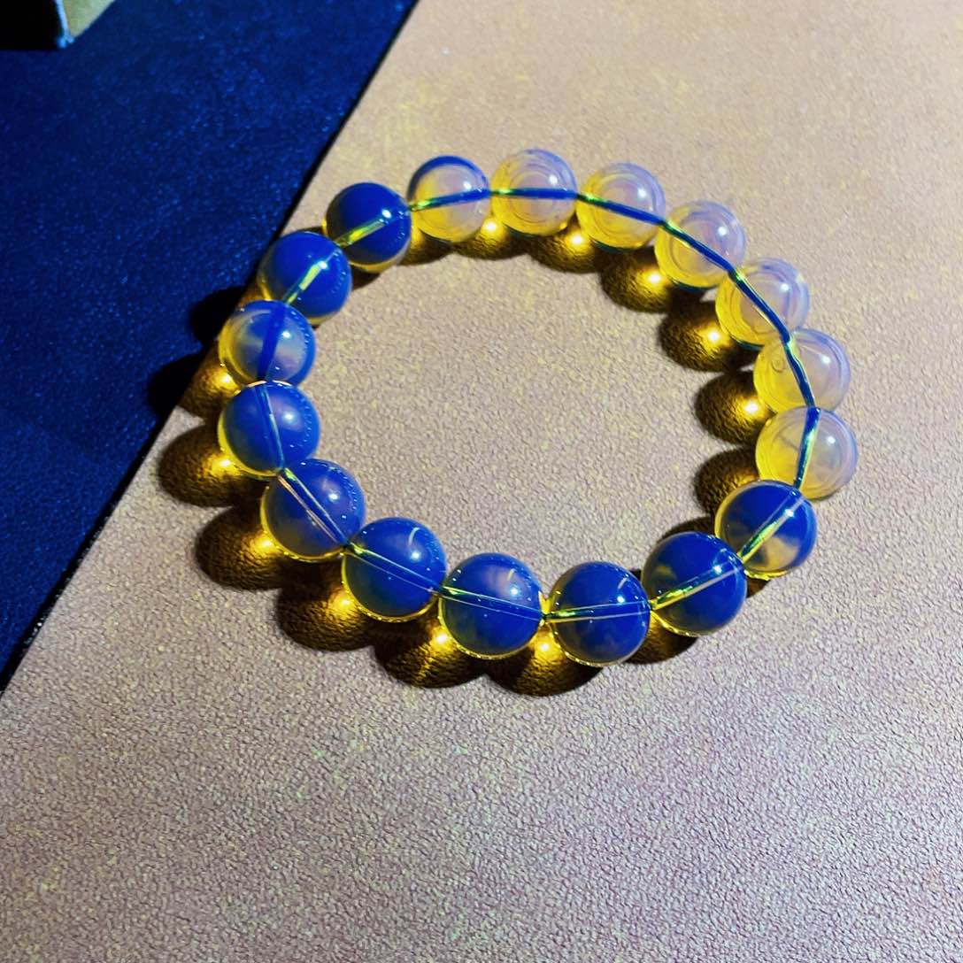 未镶嵌蓝珀裸石12天空蓝