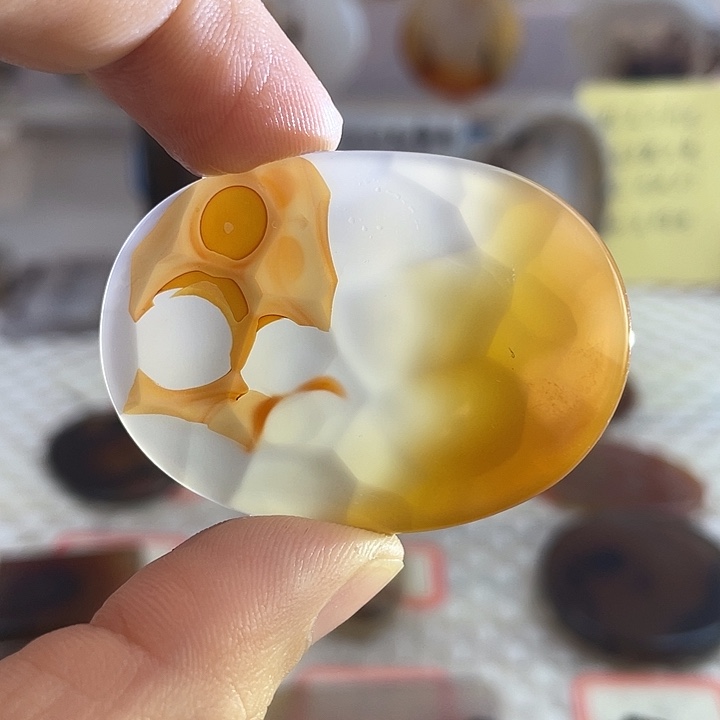 玛瑙/玉髓合金颈饰