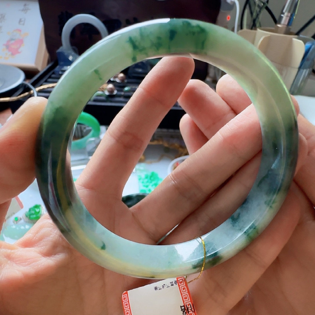翡翠未镶嵌手镯翡翠460