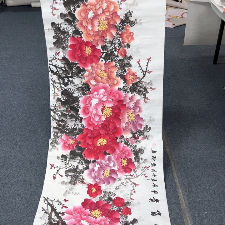 国画纯手绘作品欣赏图