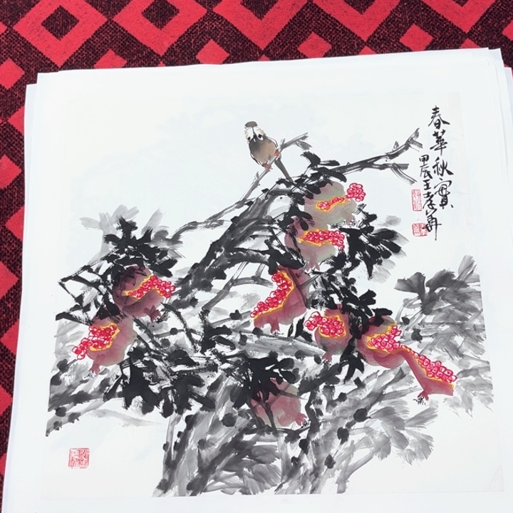 国画68/68纯手绘国画作品