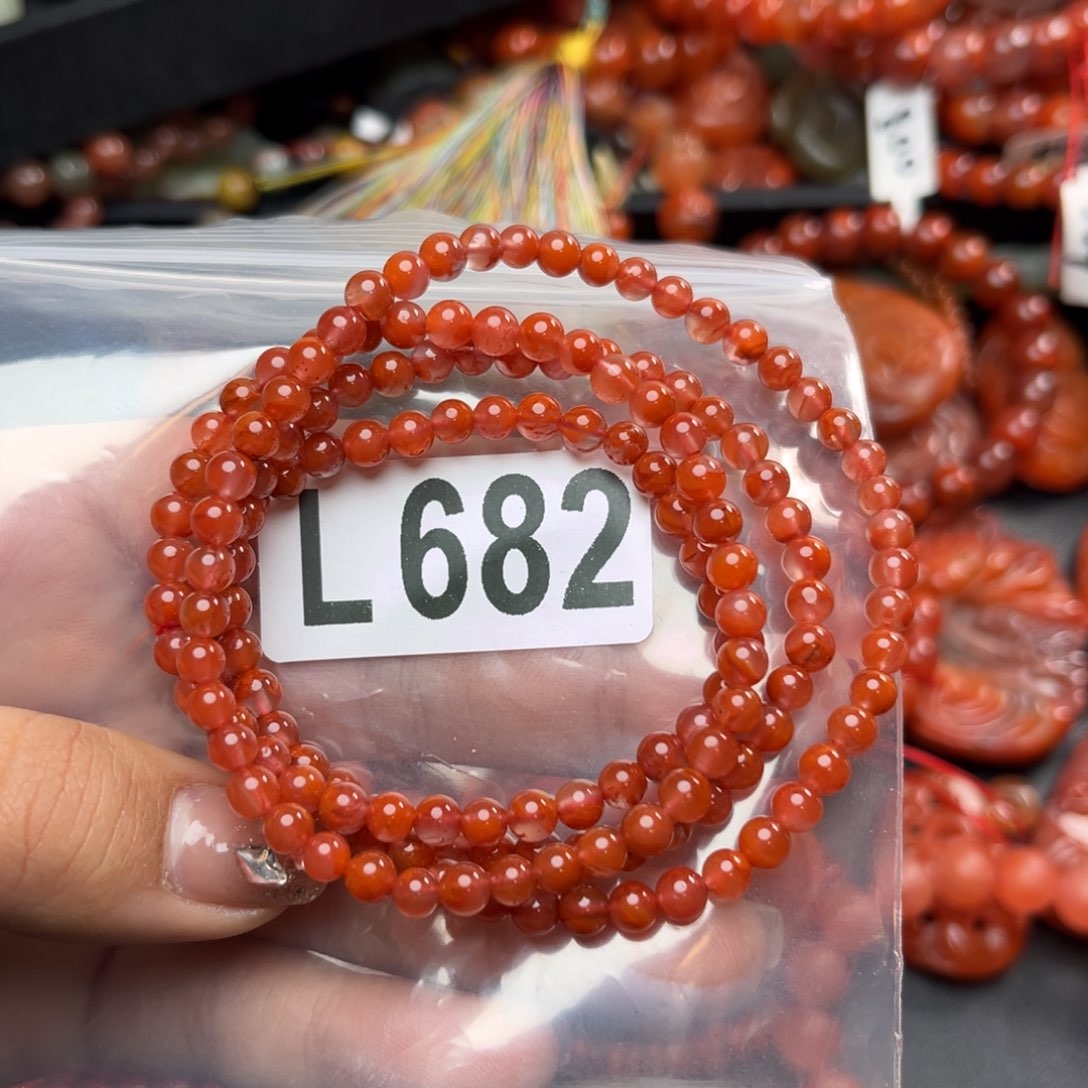 南红玛瑙珠宝奇石未镶嵌4*+