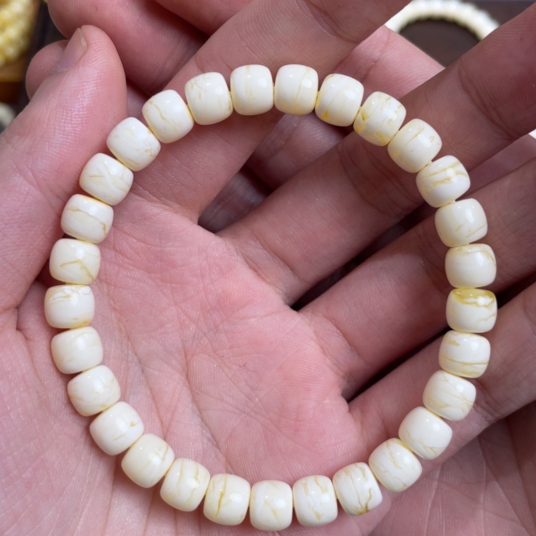 琥珀珠宝奇石未镶嵌8.3mm同料