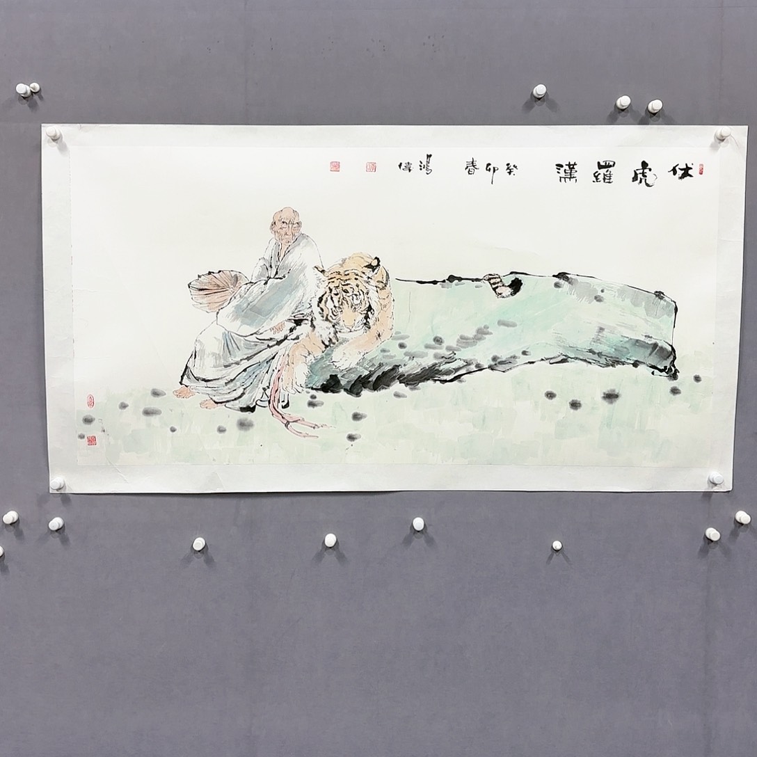 国画国画纯手绘作品请放心去藏