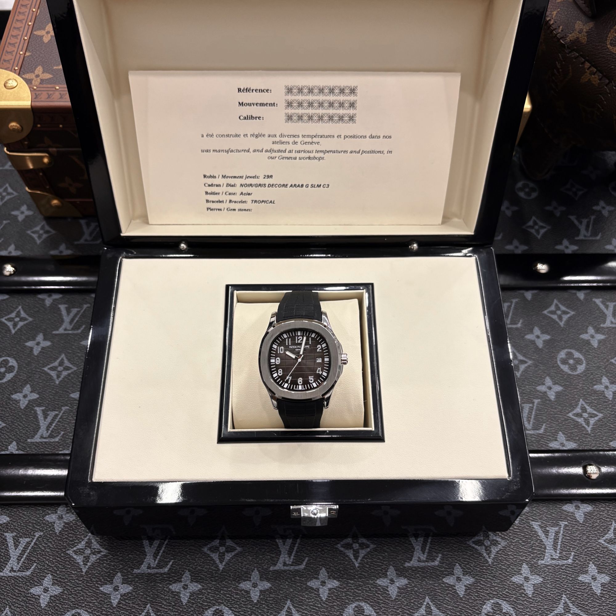 全新/ 5167/ 手雷 / 银黑/ 全自动机械表【店长补贴】