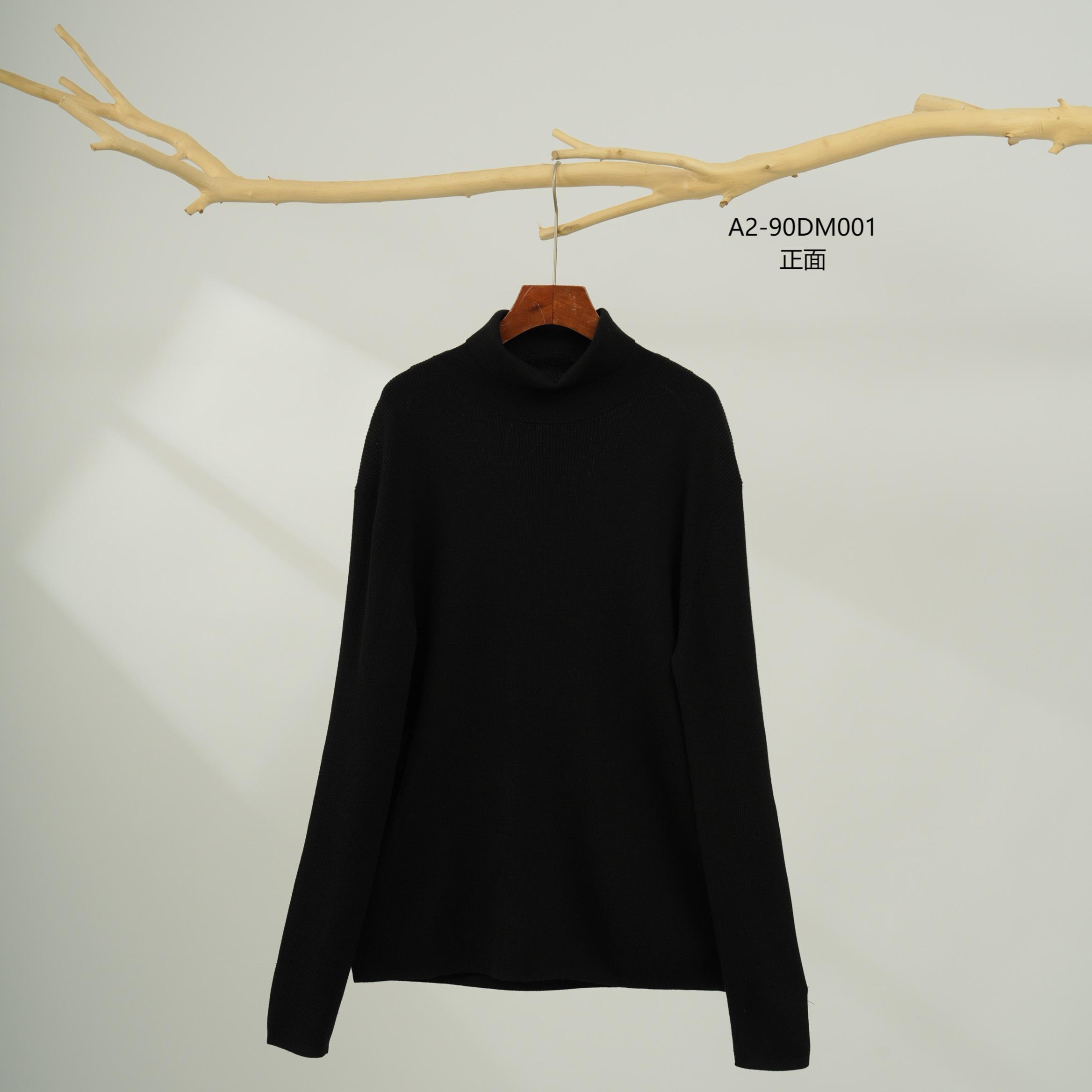 【AZ】901-A2-90DM001-秋冬季堆堆领简约舒适男装衬衫上衣