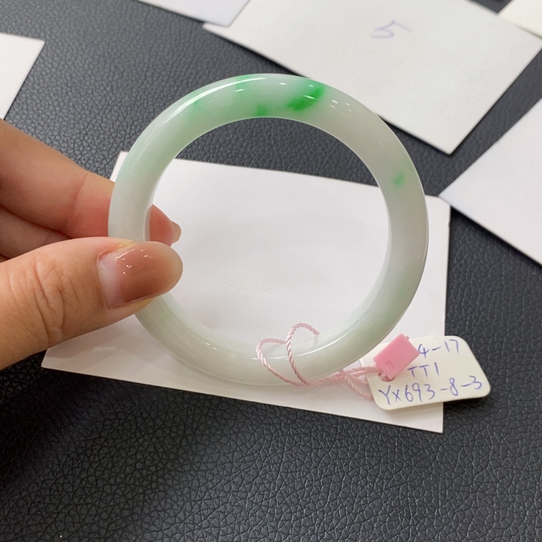 未镶嵌手镯翡翠56-57-58圈口