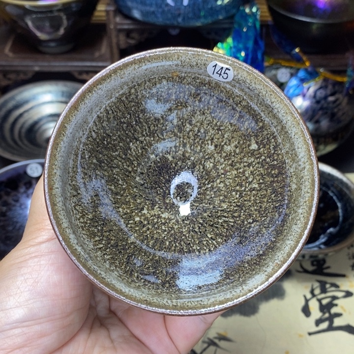 茶盏建窑建盏主人杯