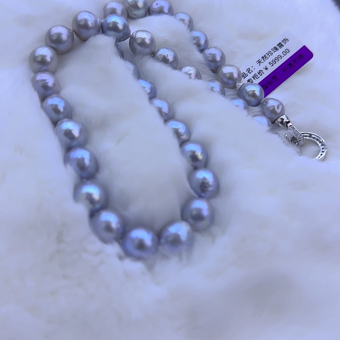 未镶嵌项链定制425淡水珍珠