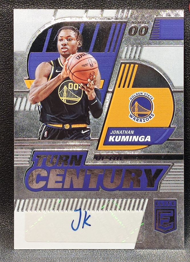 库明加 精英elite 球员签字卡 勇士队 潜力球员 保真 正版球星卡