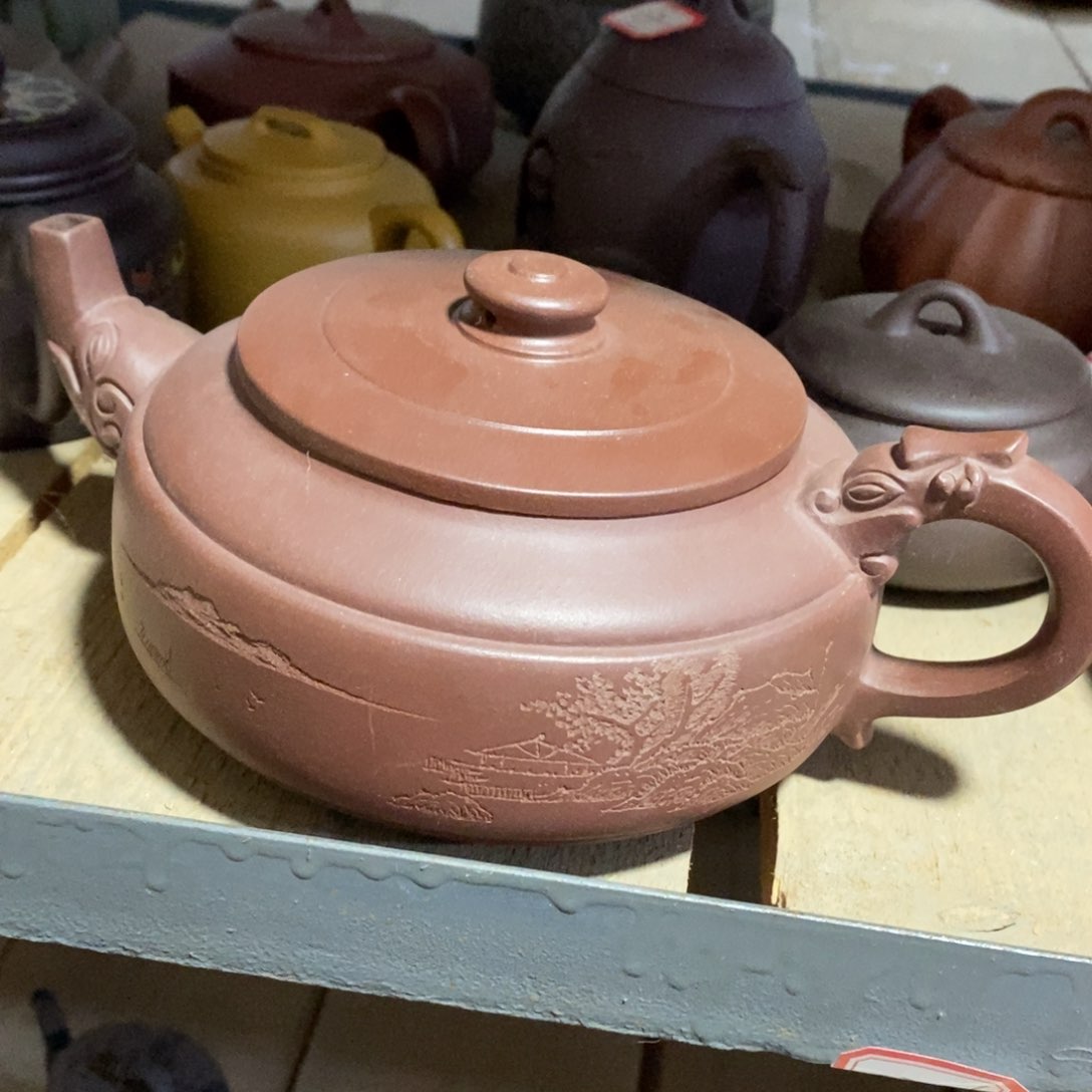 紫砂茶壶原矿手工174