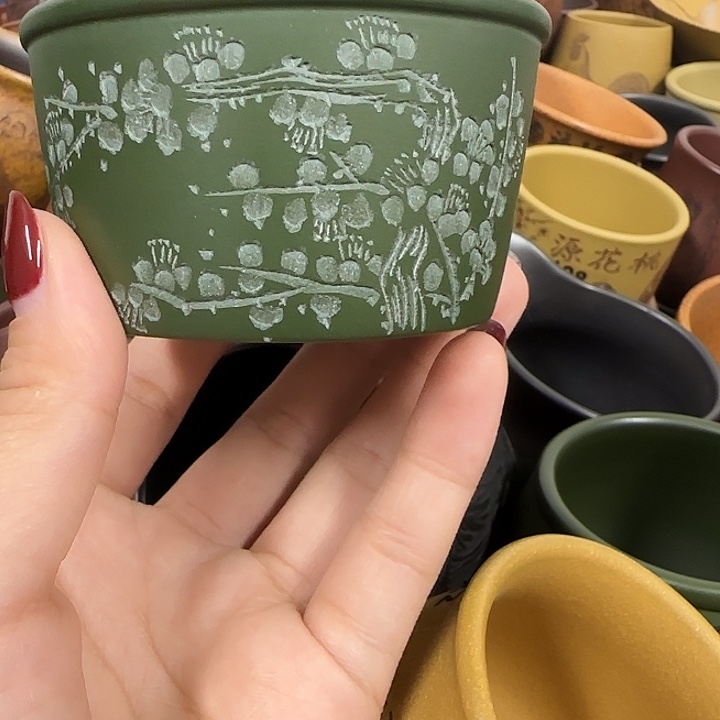 紫砂茶杯紫砂主人杯大放漏！