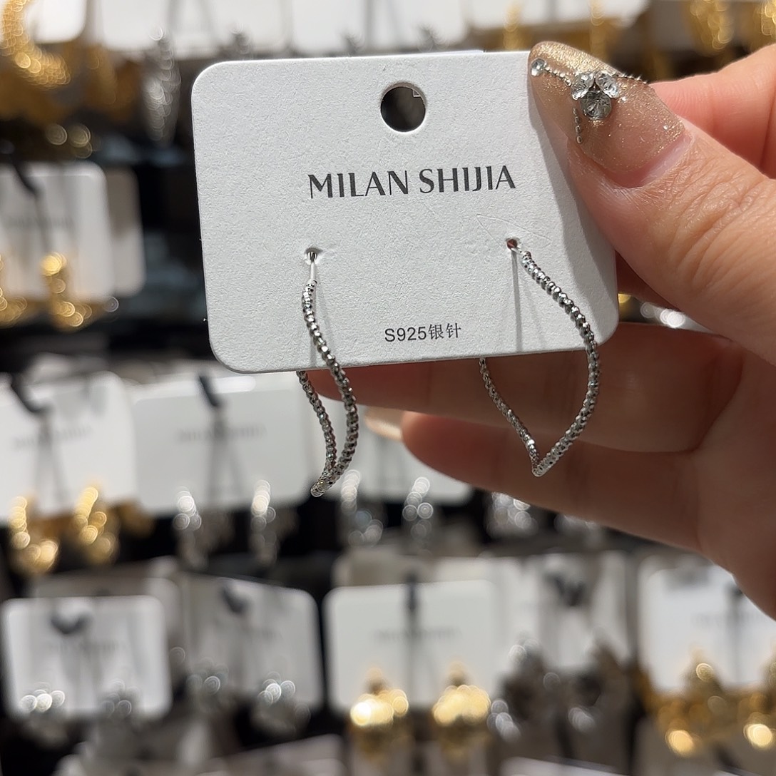 铜合金925银耳圈的