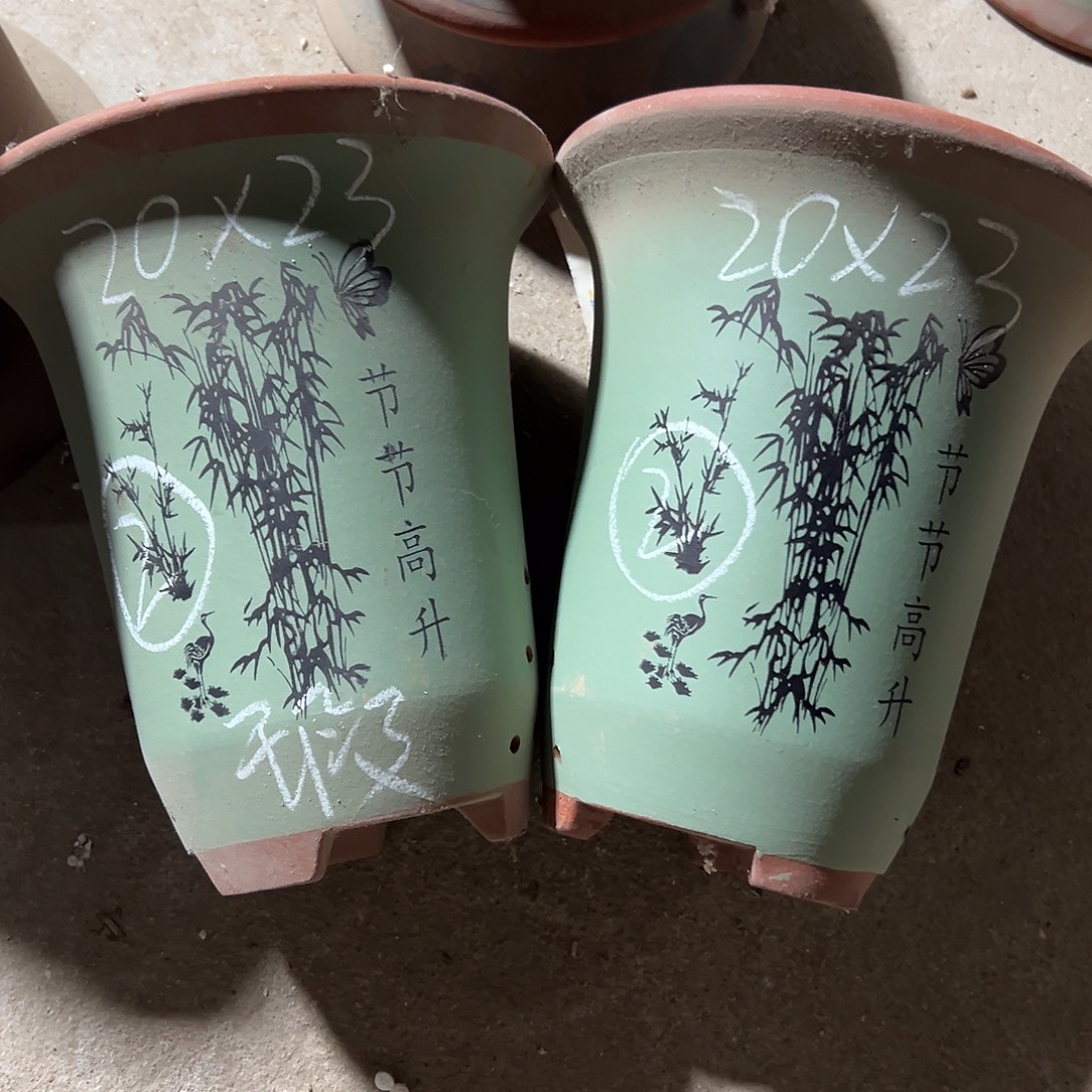打***皮紫砂花盆宜兴紫砂花盆