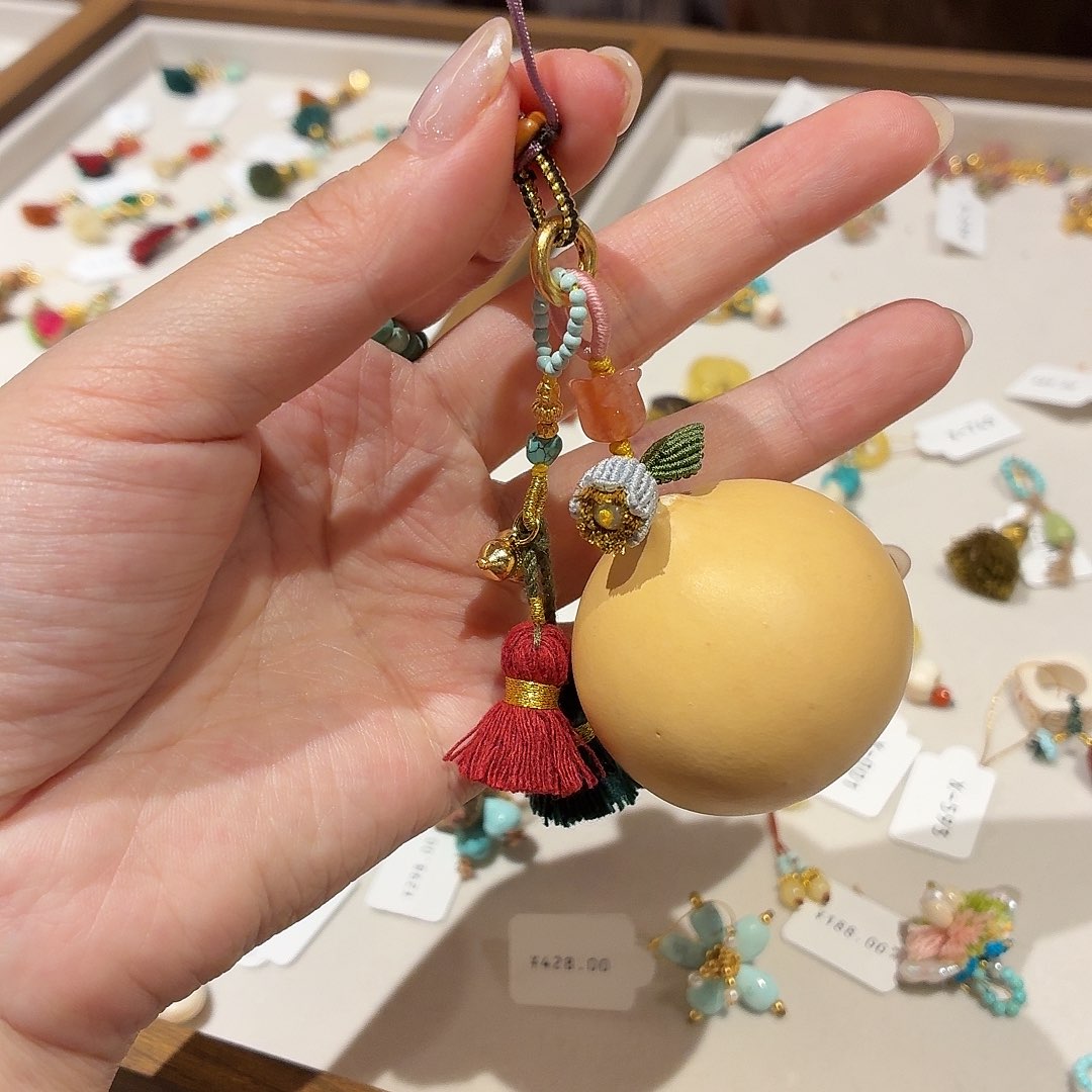 手工制作双头流苏提溜挂件