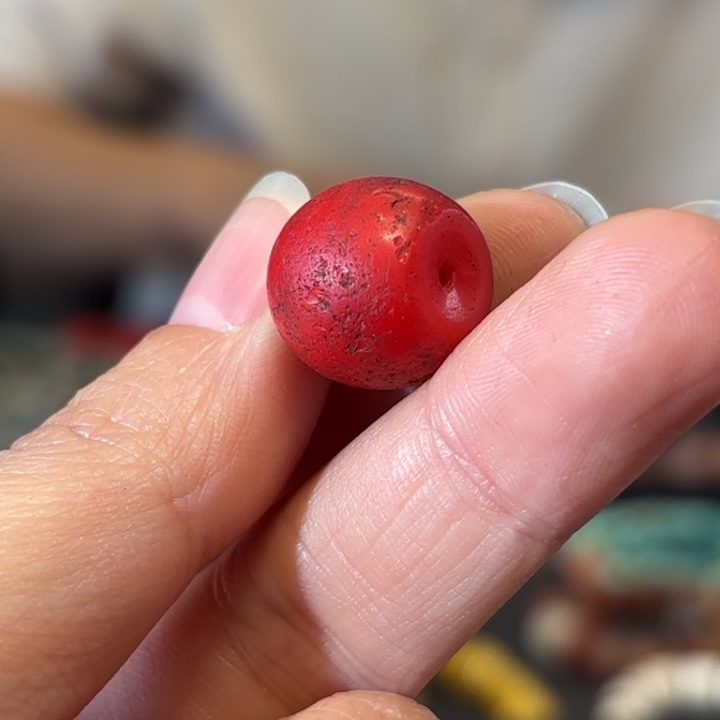 琉璃颈饰琉璃单珠